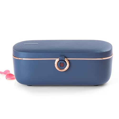Bella Epoca: Elektrische Tragbare Heizbox – Elegante Wärmende Lunchbox. Elektrische Lunchbox mit 2 Fächern und Wärmebehälter aus Edelstahl (1L / 45W / 220V)