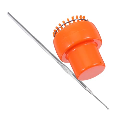 KALLORY Boost Your Knitting Auto Loom Mini Crochet Machine for Scarves Hats and Socks Easy to Use