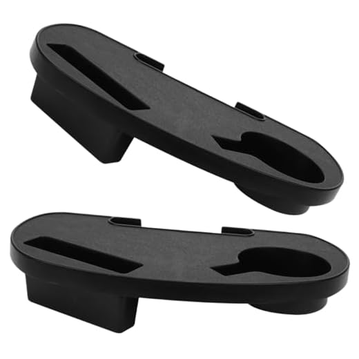 MAGICLULU 2 Uds para Sillones Sillas De Exterior Soporte Reclinable Bandeja Portavasos para Playa Soporte para Bebidas Al Aire Soporte para Silla De Playa Portavasos para