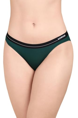 Image of &Circus Women's Puresoft Beechwood Modal Bikini | Innerwear for Women Seamless Underwear for Women Bikini for Women