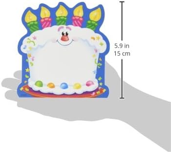 TREND enterprises, Inc. Bright Birthday Note Pad-Shaped, 50 Sheets