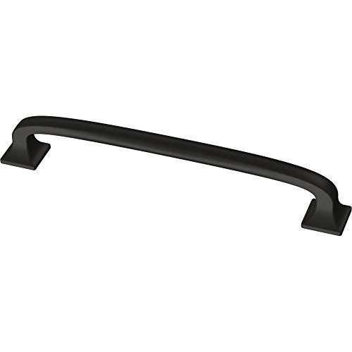 Franklin Brass Puxador Lombard P29614K-FB-C, 128 mm, 1 peça, preto liso