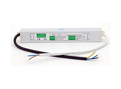 Preisvergleich Produktbild LianShi IP67 Wasserdicht Schaltnetzteil geregelter Transformator Kurzschluss und Überstromschutz AC100-260V DC12V 0.83A-25A 10W-300W