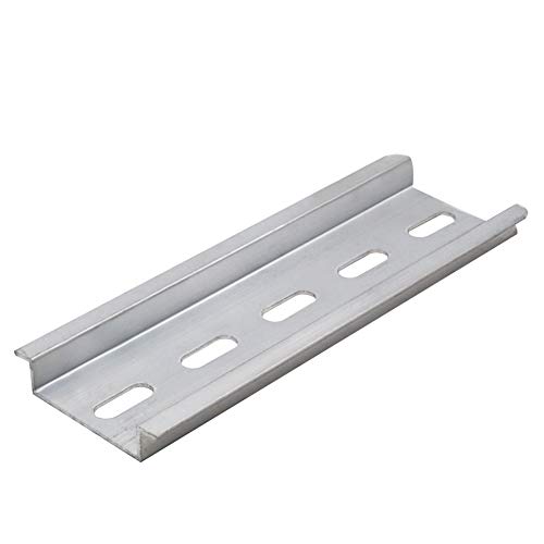 Mxuteuk 3Pcs 35Mm Din Rail Slotted Aluminum Rohs 4" Inches Long 35Mm Wide 7.5Mm High Mxu-Din-100 #TOP1