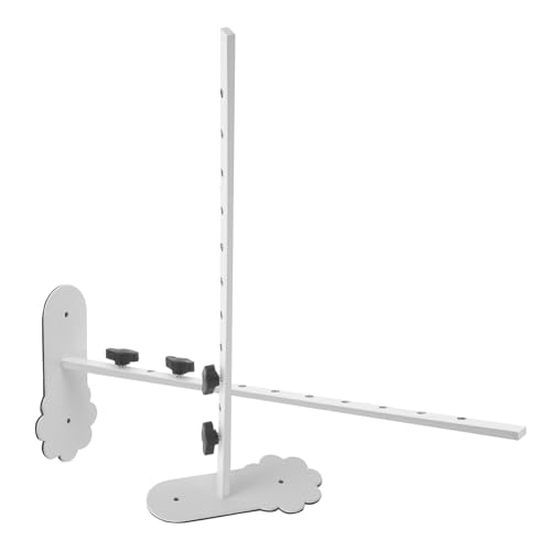 Support pour bureau robuste en acier inoxydable pour panneau perforé - 2