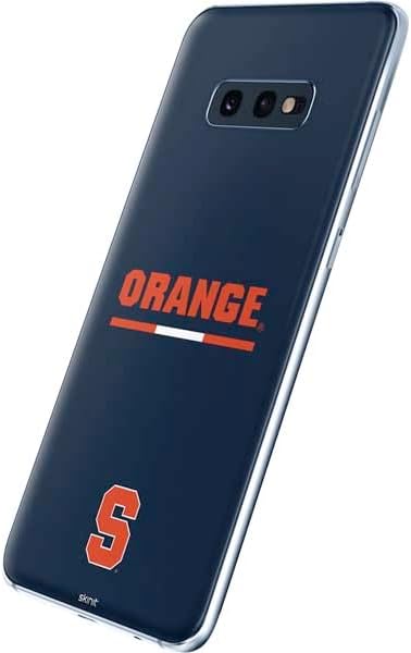 Skinit Decal Phone Skin Compatible with Samsung Galaxy S10e - Officially Licensed College Syracuse University Orange Design