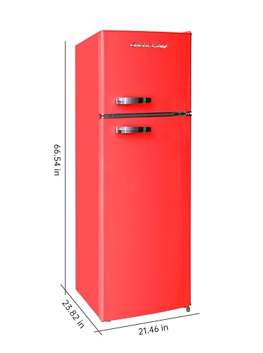 RCA RFR1055 Retro Red Fridge