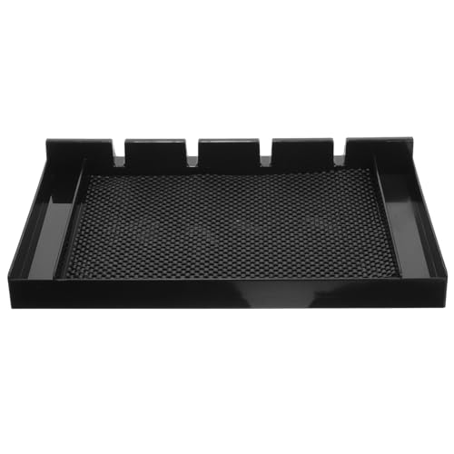 Homoyoyo Plateau Organisateur de Salon de Coiffure Support Tondeuse et Outils de Coiffure Rangement Pratique pour Tondeuses Peignes et Ciseaux Matériau et Durable