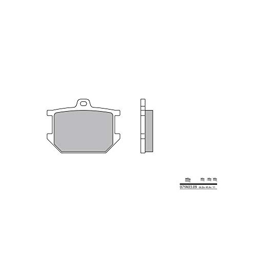 Plaquettes de frein Brembo 07YA0309 organique moto