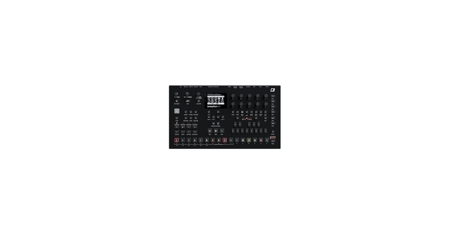Amazon.com: Elektron Analog Four MKII 4-Voice Analog Desktop