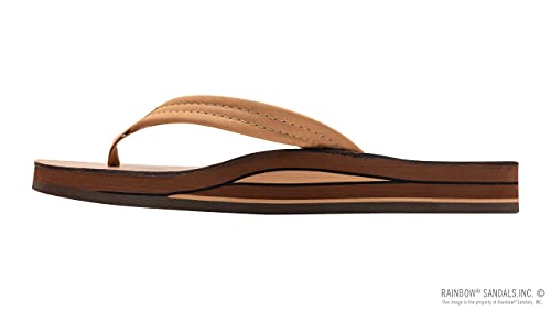 Rainbow Sandals Ladies Luxury Leather - Double Layer Arch Support with 3/4" Medium Straps2