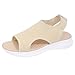 Imagen de Sandalias Deportivas Ortopédicas Para Mujer Moda Zapatos Con Punta Abierta Tacones Bajos Lavable De Verano Sandalia Para Caminar Ligero Y Cómodo