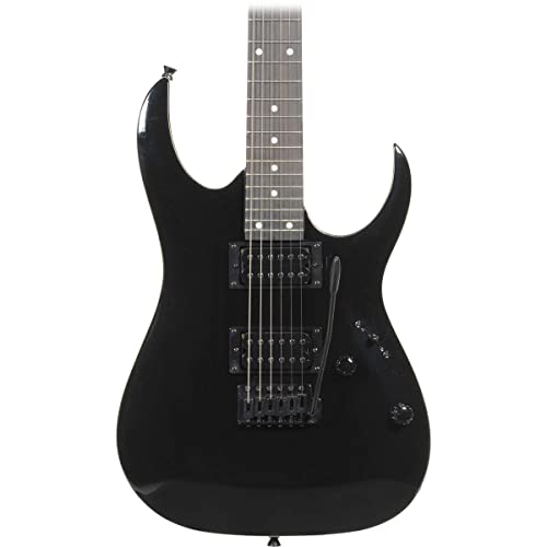 Ibanez Grga 6 String Solid-Body Electric Guitar, Right, Black Night, Full (Grga120Bkn) #TOP4