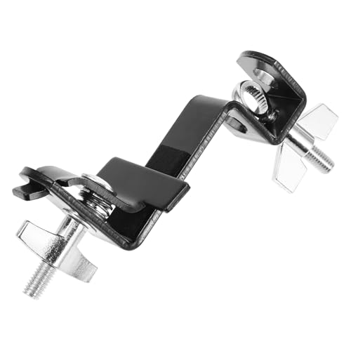 Abrazadera de Soporte para Cowbell de Batería Negra miniatura 1
