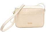  Pollini Damen-Handtasche Heritage Lack Embossed, Beige - Nudo - Größe: Einheitsgröße