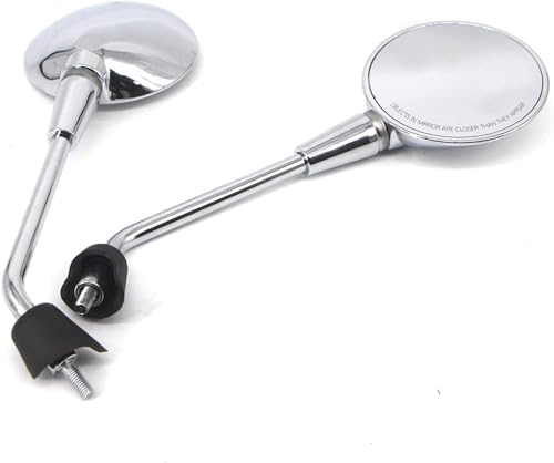 Retroviseur Moto Embout De Guidon For Vespa Primavera 4T-3V E2 E4 50 125 150 2T 4T 2013-2018 Miroirs moto Rearview Vue arrière Accessoires moto Retroviseur...