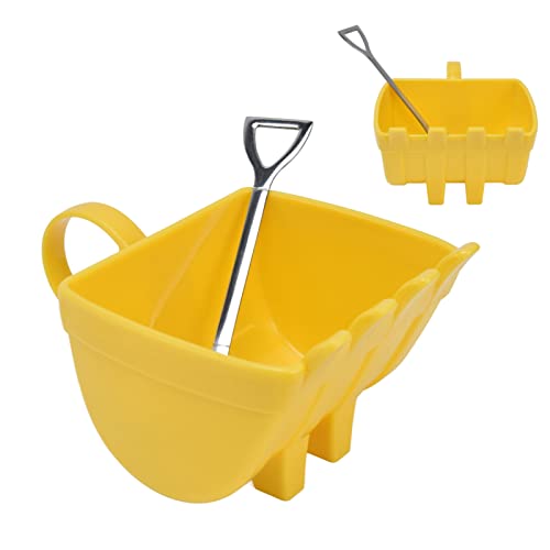 Taza Excavadora 330 ml diseño cubeta con cuchara pala miniatura 7
