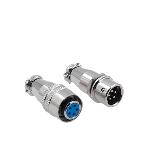 Connecteur circulaire XS10 pas de perte de signal pour connexion électrique stable 2 pièces