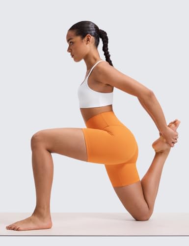 Image of CRZ YOGA Butterluxe Biker Shorts 6 inch | Extremely Soft, Gentle Compression, Yoga, High Waisted, for Women
