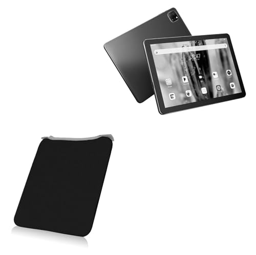 BoxWave Case Compatible with Oscal Pad 70 - SlipSuit, Soft Slim Neoprene Pouch Protective Case Cover - Jet Black