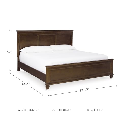 Image of Signature Design by Ashley King Panel Bed Frame with Headboard, Danabrin