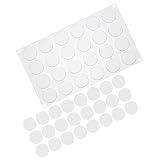 Cabilock Molde de Silicona para Sellos de Cera Redondo con Almohadilla Resistente y Diseño Múltiple para Invitaciones y Producción Serie Kit con Cavidades y Pegatinas Decorativas