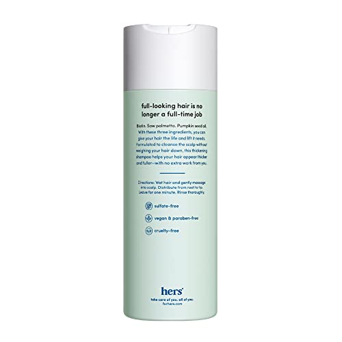 hers Triple Threat Shampoo 2 Pack & Clear Waters Hydrating Cleanser - Thickening Shampoo for Women - Hydrating Gentle Face Cleanser - 3 Units Total - Thumbnail 2