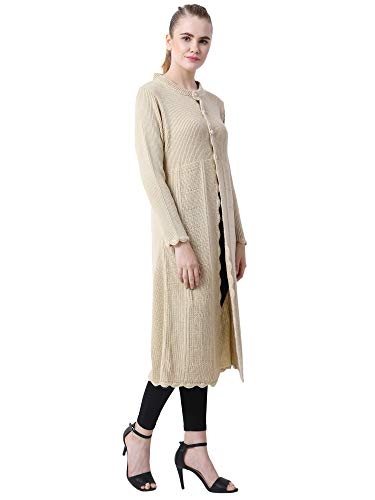 Image of Matelco Women's Wool Round Neck Cardigan