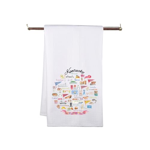MNIGIU Kentucky Travel Gift Kentucky Kitchen Towel Kentucky Kitchen Decor for Housewarming Kentucky Souvenir Gift (Kentucky Towel)