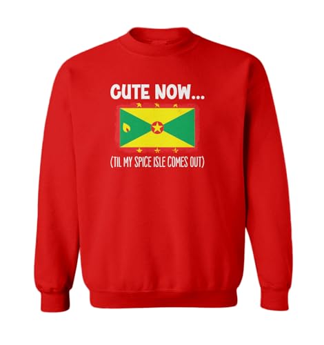 Cute Now… Til My Spice Isle Comes Out Toddler Fleece Crewneck Sweater