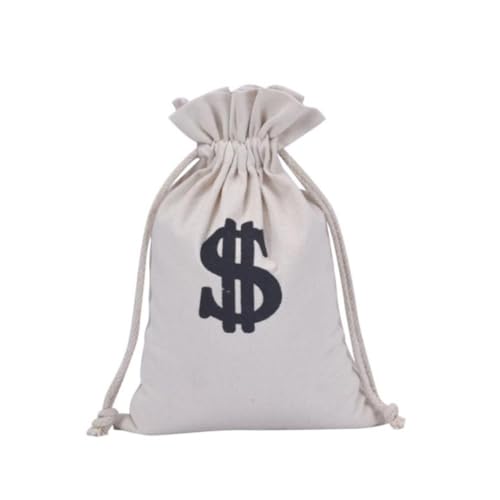 Pochette à cordon en coton pur 30x40 cm Abaodam pour rangement et cadeaux fêt