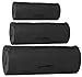 Heavy Duty Cotton Canvas SIDE ZIPPER Duffle Bag with Pin - Black, Jumbo - 42
