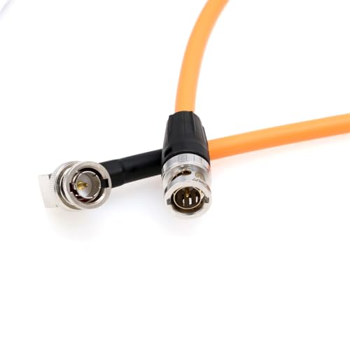 HangTon 12G 4K Raw SDI Coaxial Video Cable BNC for ARRI Steadicam Transvideo Starlite Blackmagic Studio Canon Sony Camera Teradek Bolt SmallHD Feelworld Monitor 80cm - Image 3