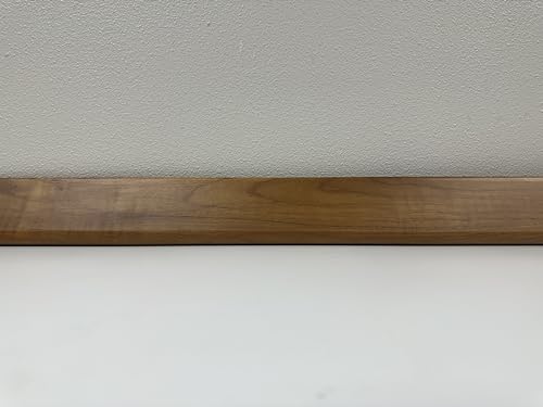 CFA Hardwood Flooring ST-12591-8' CFA Prefinished Solidwood Moldings-Stairnose, Teak, Natural