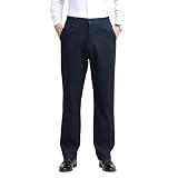 [CEEN] スラックス メンズ 春秋服 ハイウエスト ストレート ビジネス 無地 オフィス ワーク ドレスパンツ