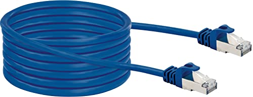 Câble réseau CAT 8 (S/FTP), longueur du câble : 5 m.