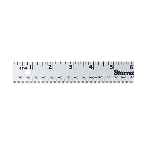 Starrett Aluminum Meter Stick Metric/English - 39.37" Blade Lengt...