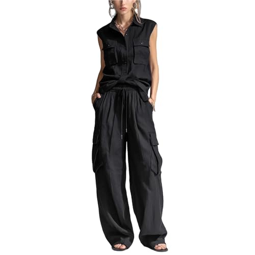 Conjunto de muselina fresco de mujer para combatir el calor con estilo en casa
