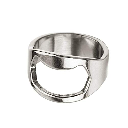 栓抜き指輪 ステンレス リング シルバー草指輪 おしゃれ スポーツチタン リングシンプルシルバー 栓抜き指輪 ステンレス リング シルバー草指輪 おしゃれ スポーツチタン リングシンプルシルバー