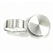 IBYZSO 2 Pcs 30x10mm Industrial Aluminum Knob Cap for 6mm D-Shaft Control Handle