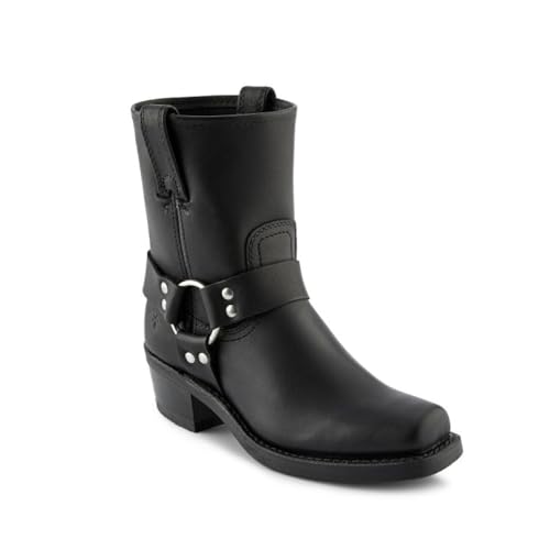 FRYE レディース ハーネス 8R ブーツ US サイズ: 6 カラー: ブラック