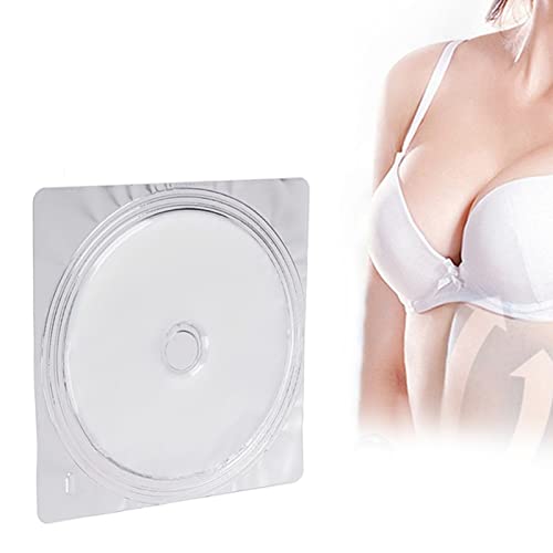 Parches de Aumento de Senos 4 Piezas Parche de Levantamiento de Senos Colágeno Hidratante Mejorar las Almohadillas de Senos Caídos para Mujeres Máscara de Aumento de Senos para Mejorar la Piel Flácida