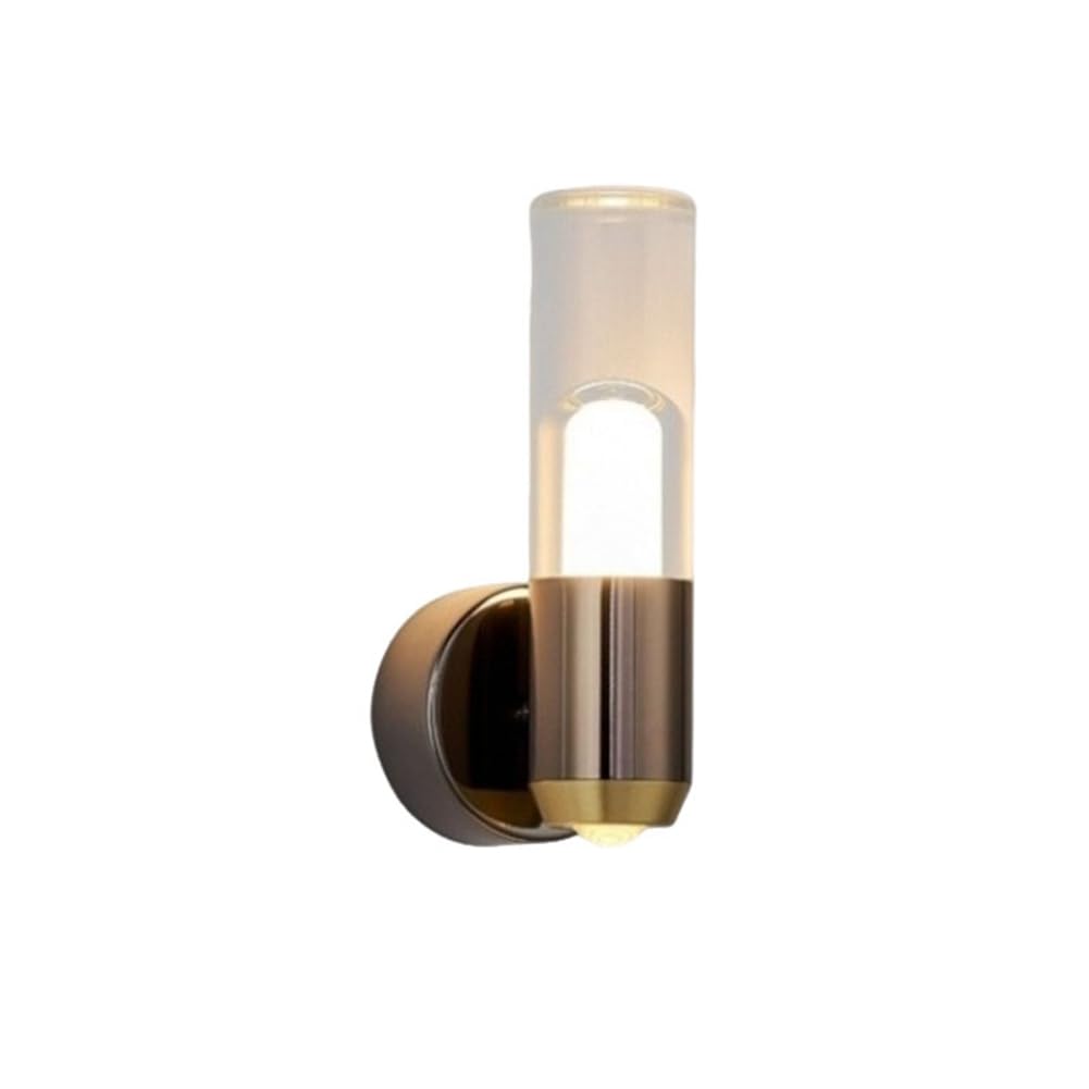 Hndhbfgrt Modern Simple for Aisle Corridor Acrylic Wall Lamps Gold LED Atmosphere Sconce Light for Northern Europe