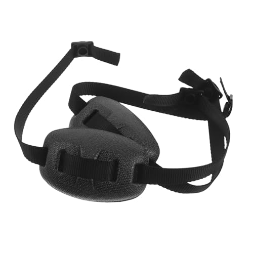 GOOHOCHY 2 St Justerbara Underkäksskydd med Dubbla Spännen Stötdämpande och Andningsbart Skydd för Sporthjälmar Kompatibelt med Hockey Rugby Fotboll och Brottning