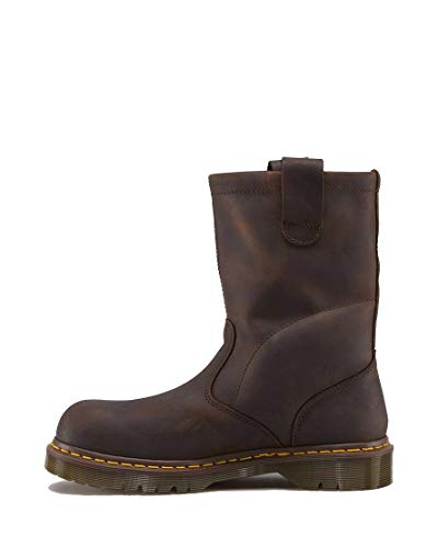 Dr. Martens, Men's Icon 2295 Steel Toe Heavy Industry Boots, Gaucho, 8 M US