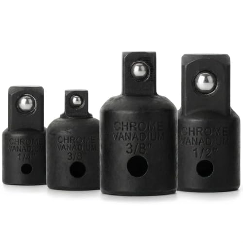 Bates- Impact Socket Adapter and Reducer Set 4-pcs Impact Sockets Adapter Sets Impact Adapter Socket Adapter Set