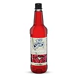 Hip Syrups - Pomegranate Simple Syrup Designed for Snow Cone, Bubble Tea, Boba Tea, Cocktails