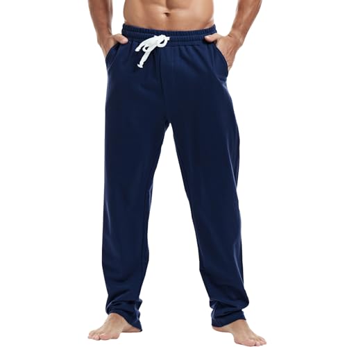 Amy Coulee Jogginghose Herren Baumwolle Baggy Sporthose Lockere T...