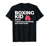 Funny Boxing Kid Definition T-Shirt