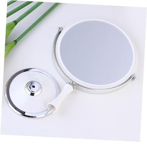 Espejo de Maquillaje Doble Cara 360° 8 Pulgadas Blanco miniatura 2